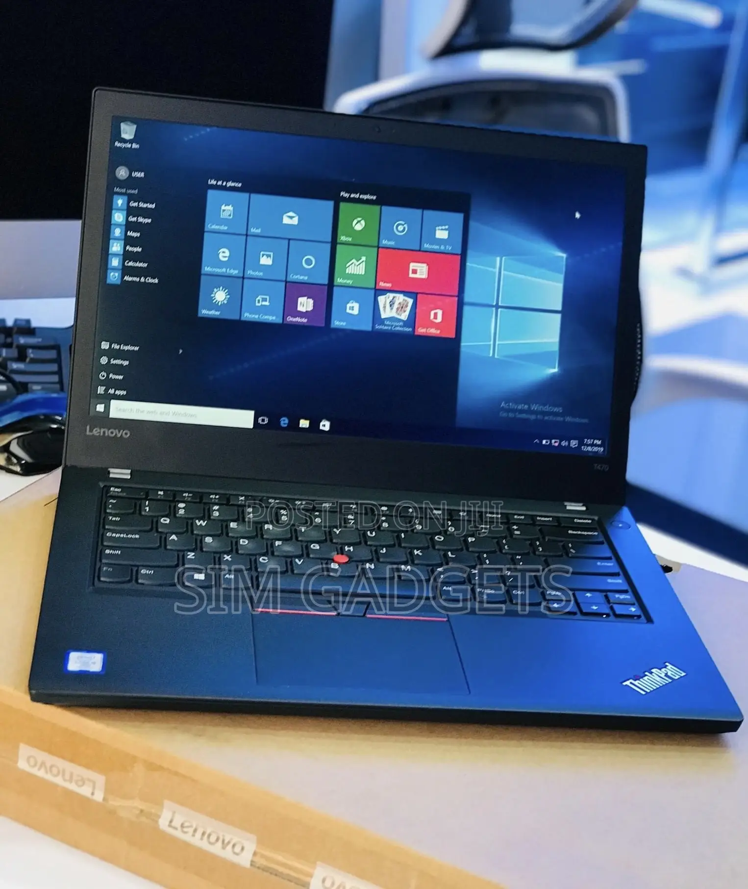 Laptop Lenovo 8GB Intel Core I5 SSD 256GB