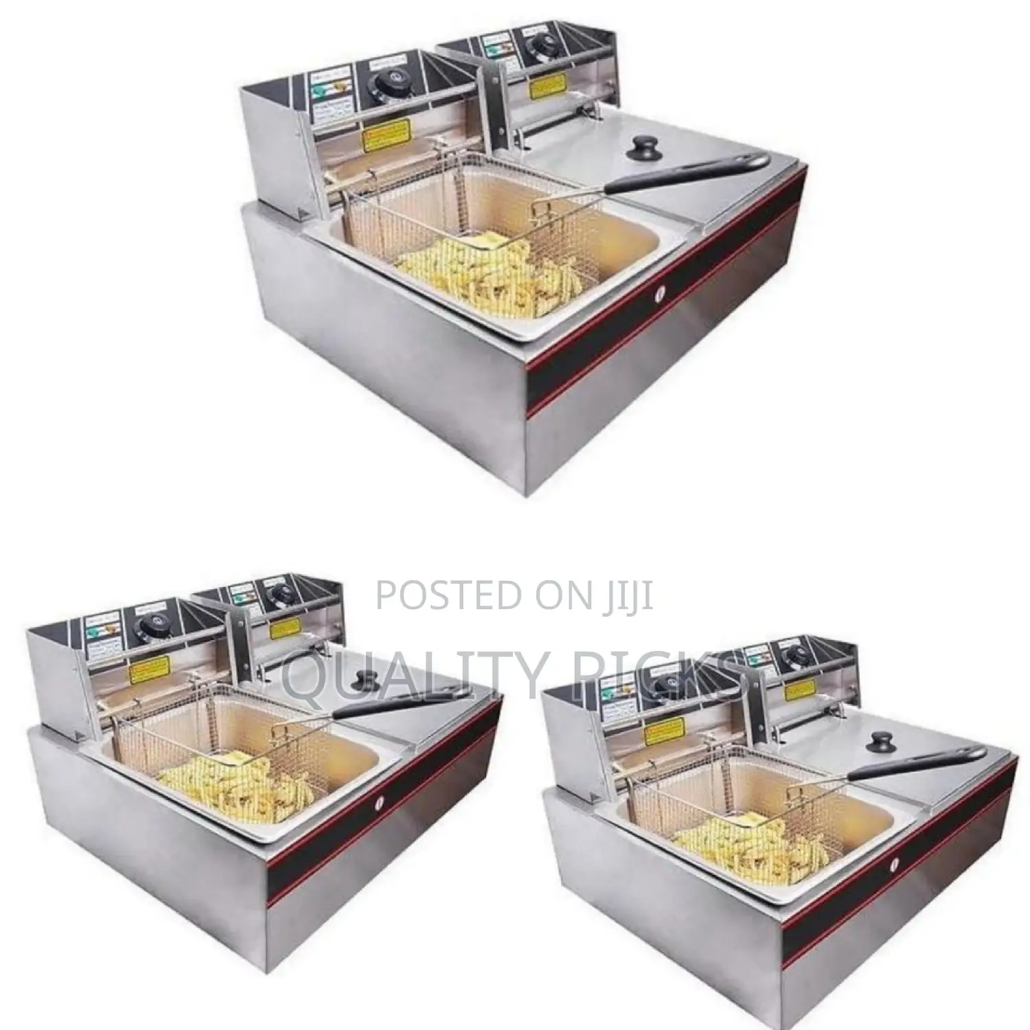 Electric Double Deep Fryer