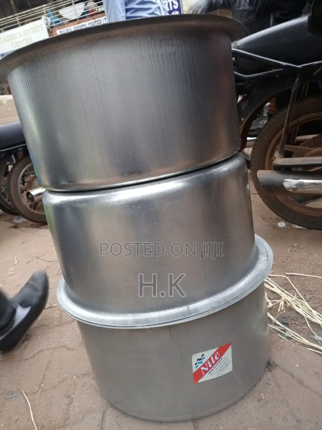 3pc Saucepan Set 31L ,32L and 33L