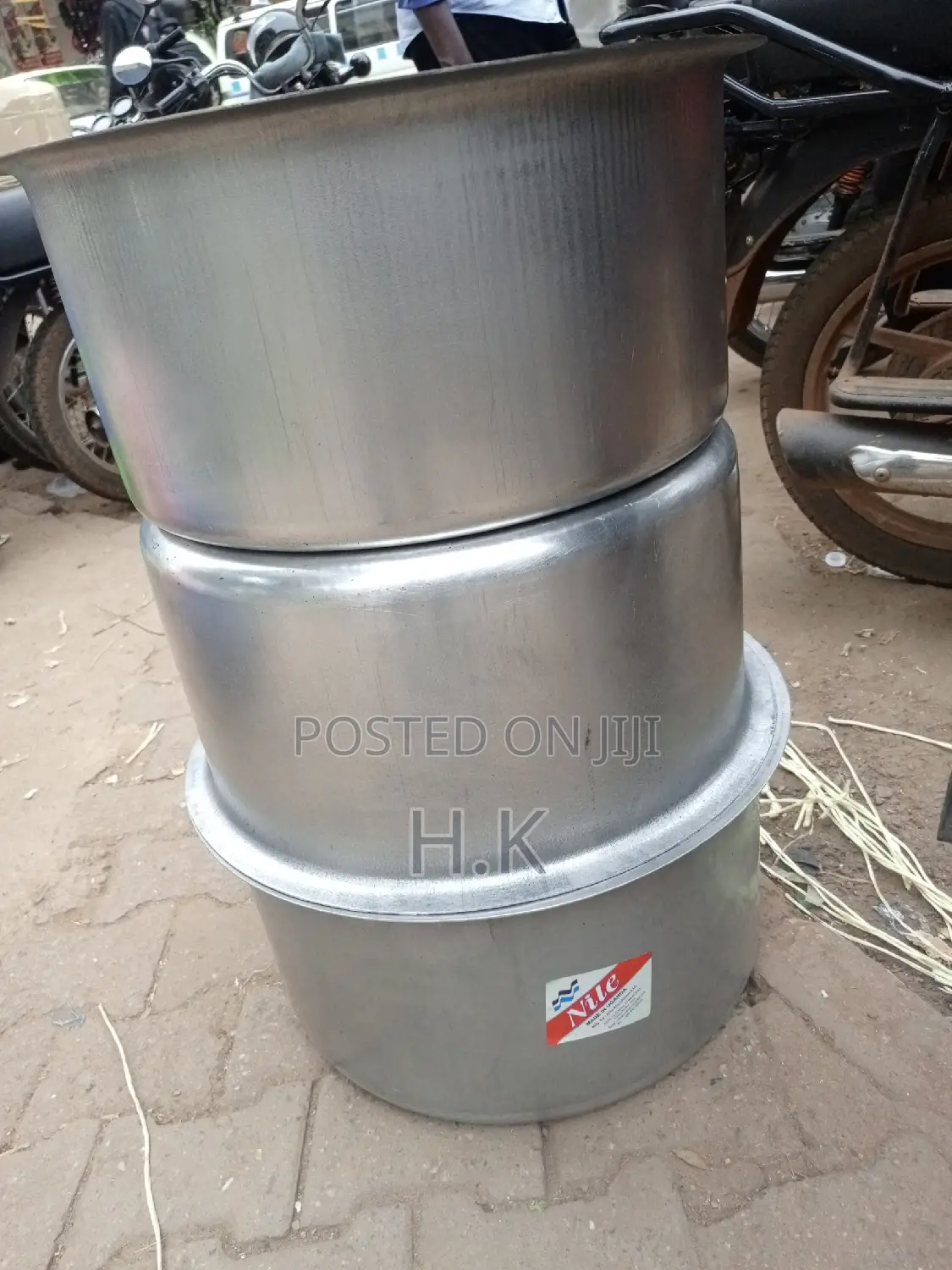 3pc Saucepan Set 31L ,32L and 33L