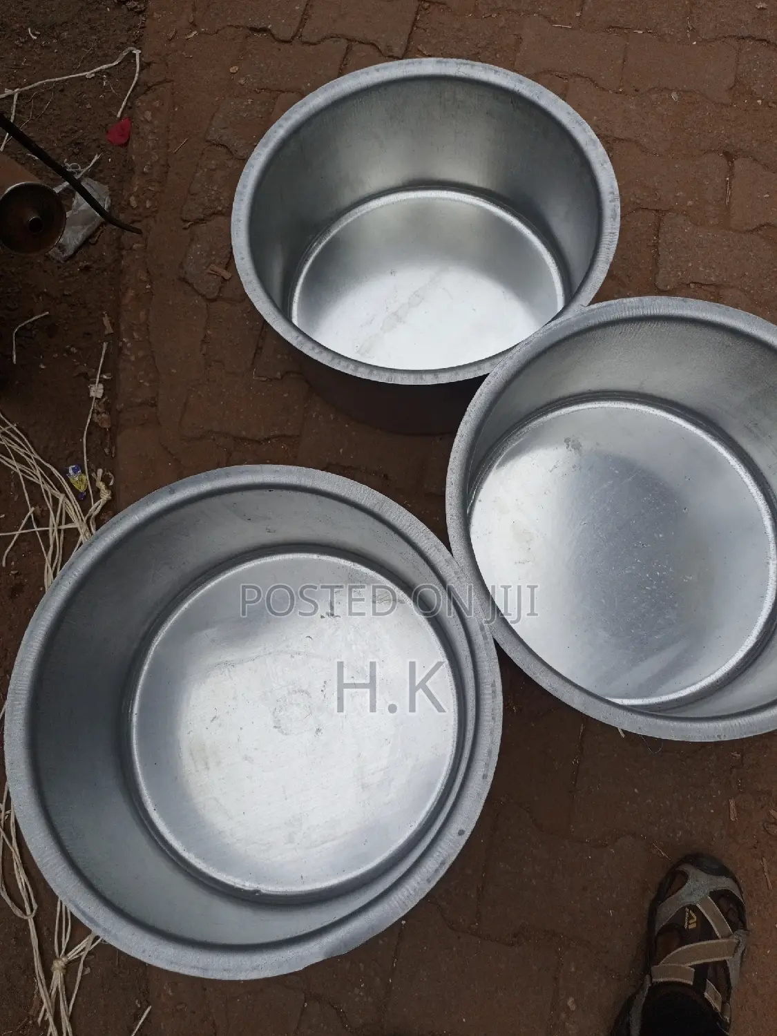 3pc Saucepan Set 31L ,32L and 33L