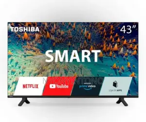 Toshiba UHD 43"Smart Android Frameless Tv With Bluetooth.