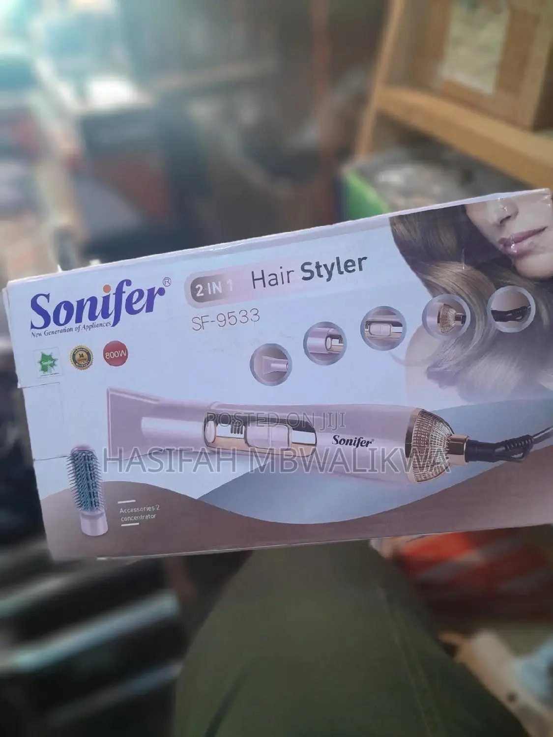 2 in 1 Sonifer Hair Styler Dryer