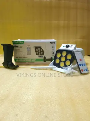 Realistic Looking Solar Monitoring Lamp