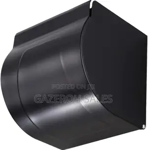 Toilet Roll Holder Black