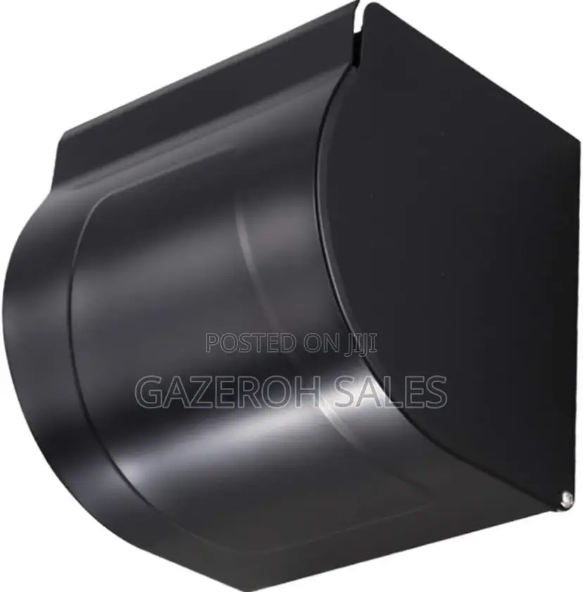 Toilet Roll Holder Black