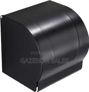Toilet Roll Holder Black
