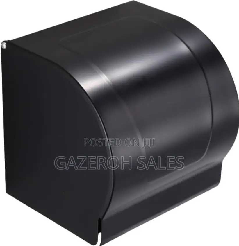 Toilet Roll Holder Black