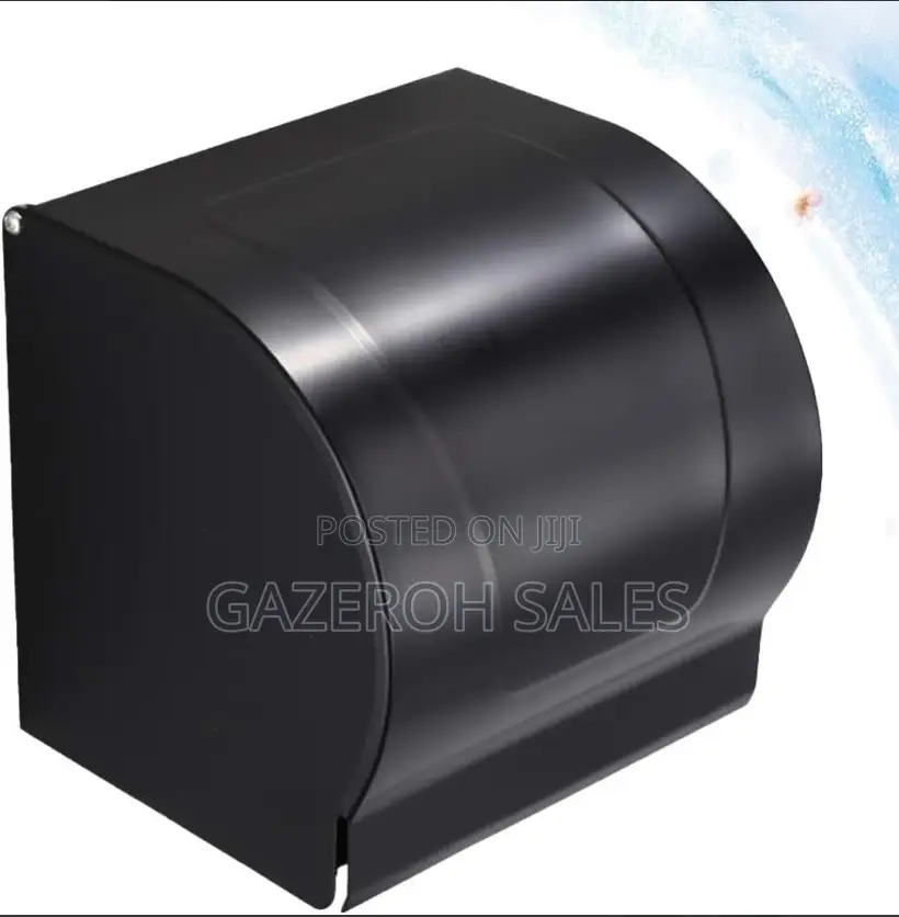 Toilet Roll Holder Black
