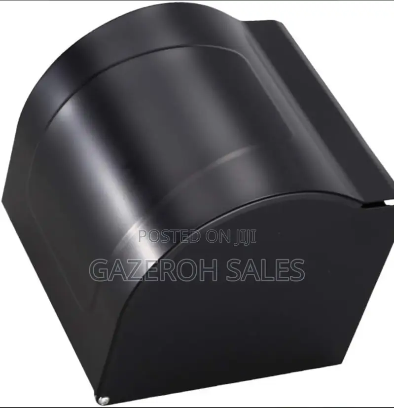 Toilet Roll Holder Black