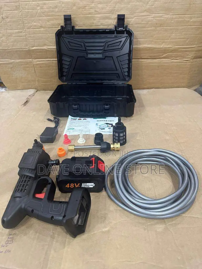 High Pressure Car Washer Rechargeable Gun Machine