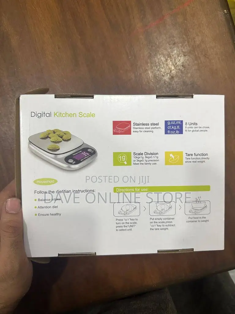 10 Kg Digital Kitchen Weighing Scale