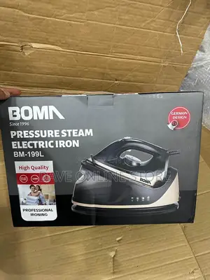 German Boma Pressure Steam Electric Iron