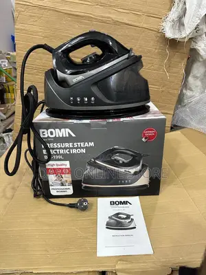 German Boma Pressure Steam Electric Iron