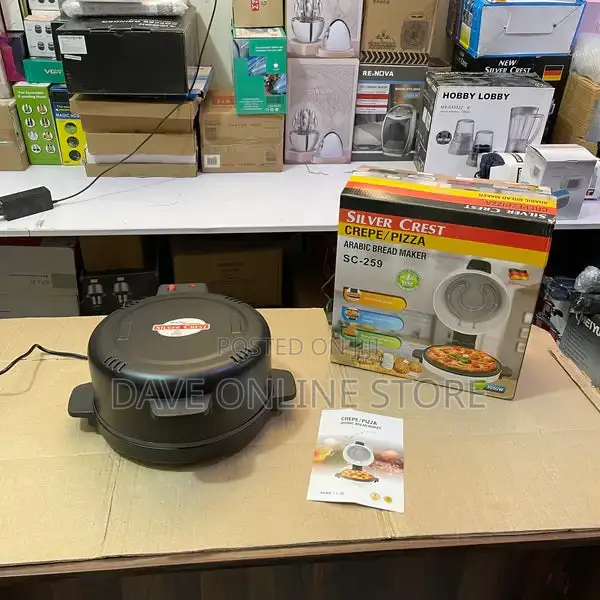 Silver Crest Multifunctional Pizza Maker