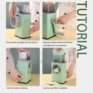 Multifunctional Vegetable Cuttler Stainless Steel Panel