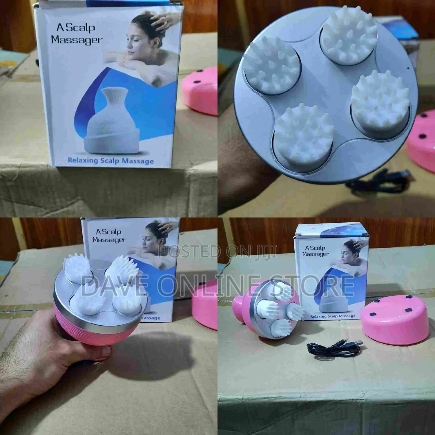 Multipurpose Scalp Massager