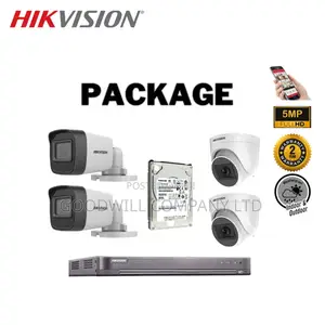 HIK Vision 4 Channel CCTV Camera Kit Colorvu Ninaz