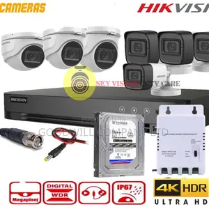 HIK Vision 8 Channel CCTV Camera Full Kit Colored 24/7 BBNZ