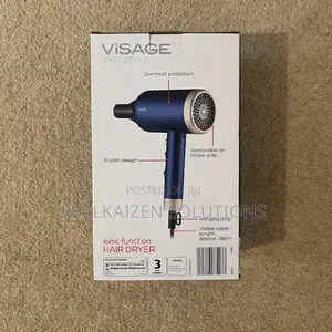 UK ALDI VISAGE Pro Style Ionic Hairdryer | Cool Shot 1800W