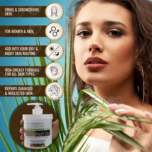 Coconut Oil Moisturizing Cream, 16 Oz (454 G)