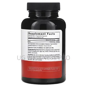 Biotin, 10,000 McG, 100 Veg Caps for Hair, Skin and Nails