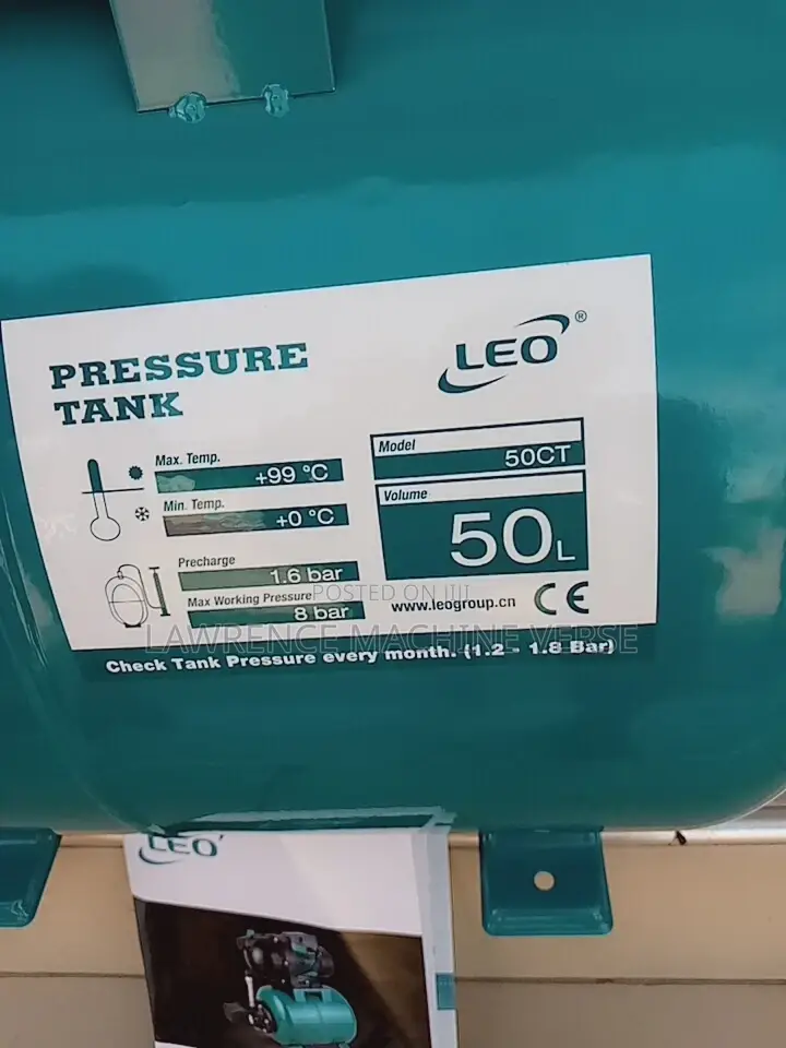 Leo Pressure Tank Surface Water Pump 35m