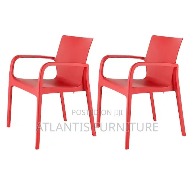 Durable Red Plastic Chairs