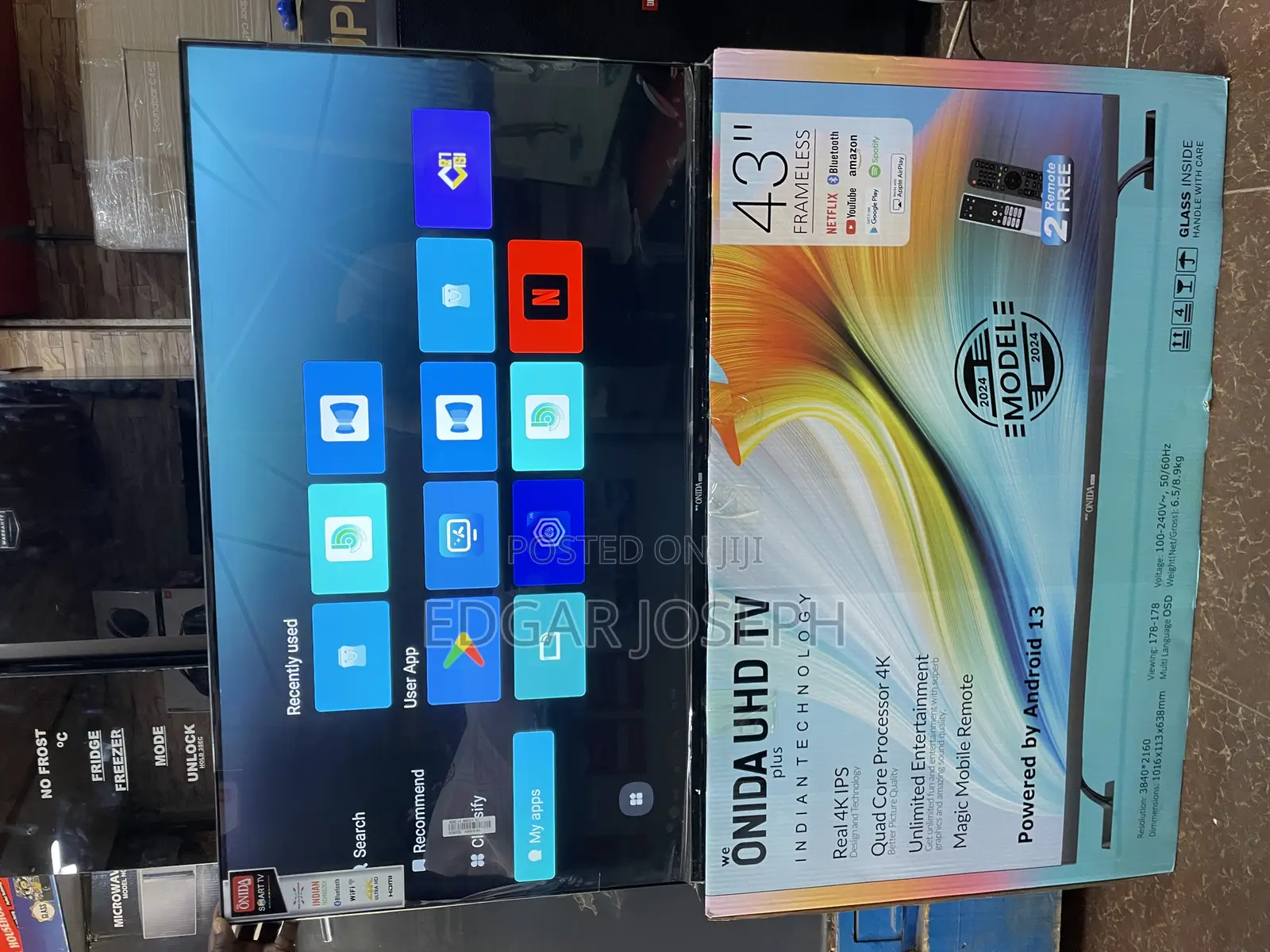 Onida 43 Smart Tv With Bluetooth
