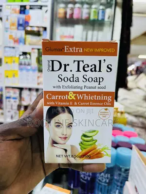 Dr Teals Carrot Skin Whitening Soap