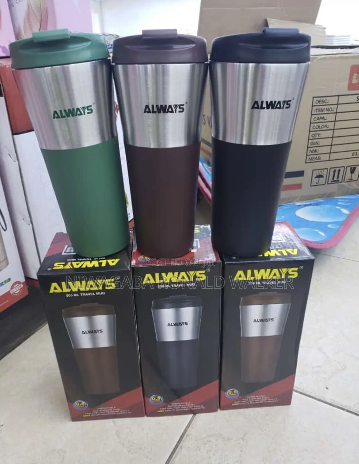 500ml Always Classic Insulated Mug