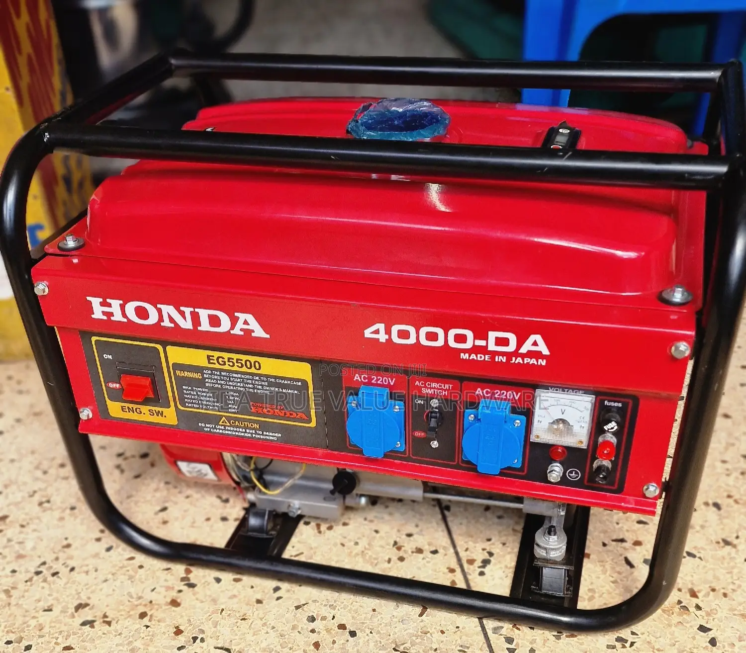 Honda Generator 4000-Da 3.3kva