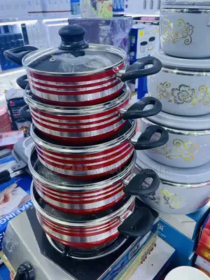 5pc Set of Non-Stick Serving Cookware Dishes