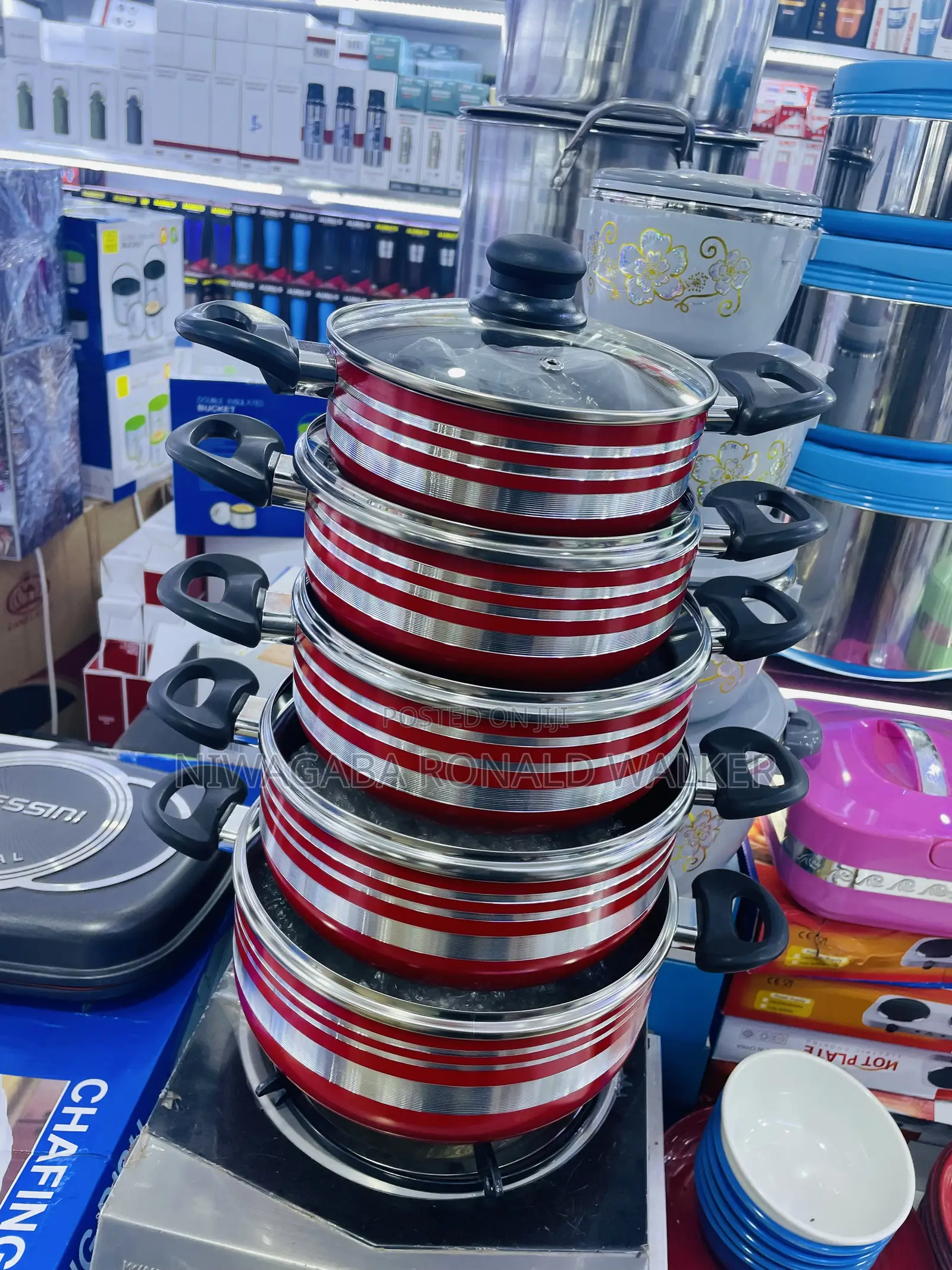 5pc Set of Non-Stick Serving Cookware Dishes