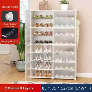 8tier Plastic Shoe Rack