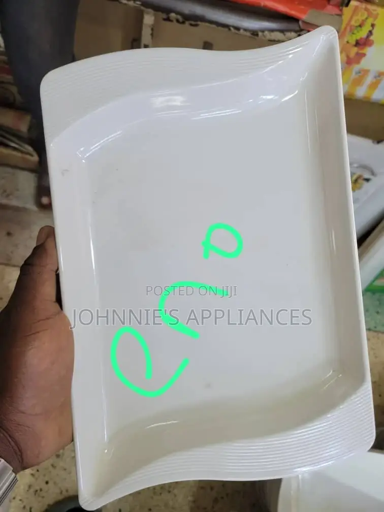 Melamine Square Dinner Plates 12pics DZN