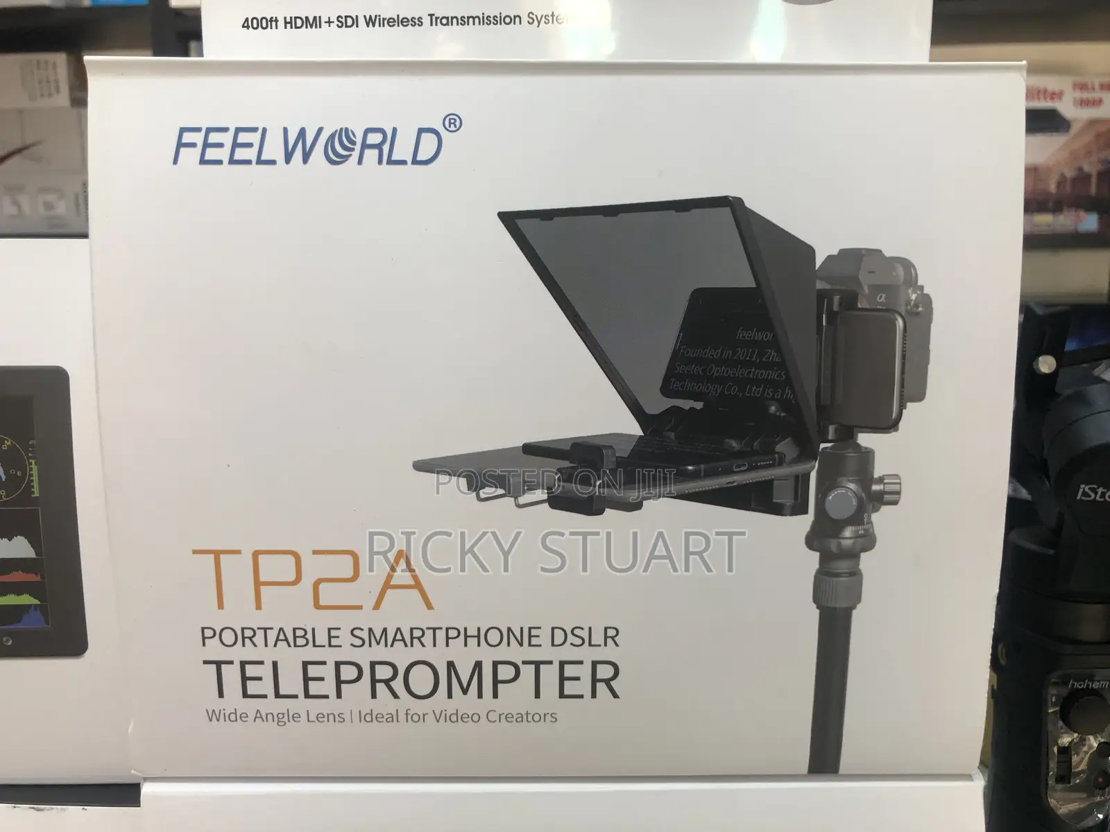 Teleprompter Tp2a 8inch Universal Camera Smartphone Remote