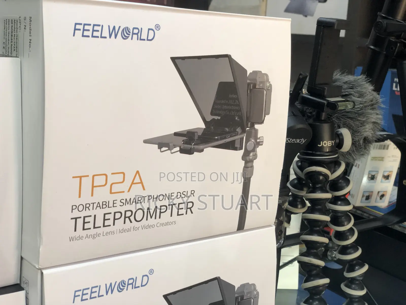 Teleprompter Tp2a 8inch Universal Camera Smartphone Remote