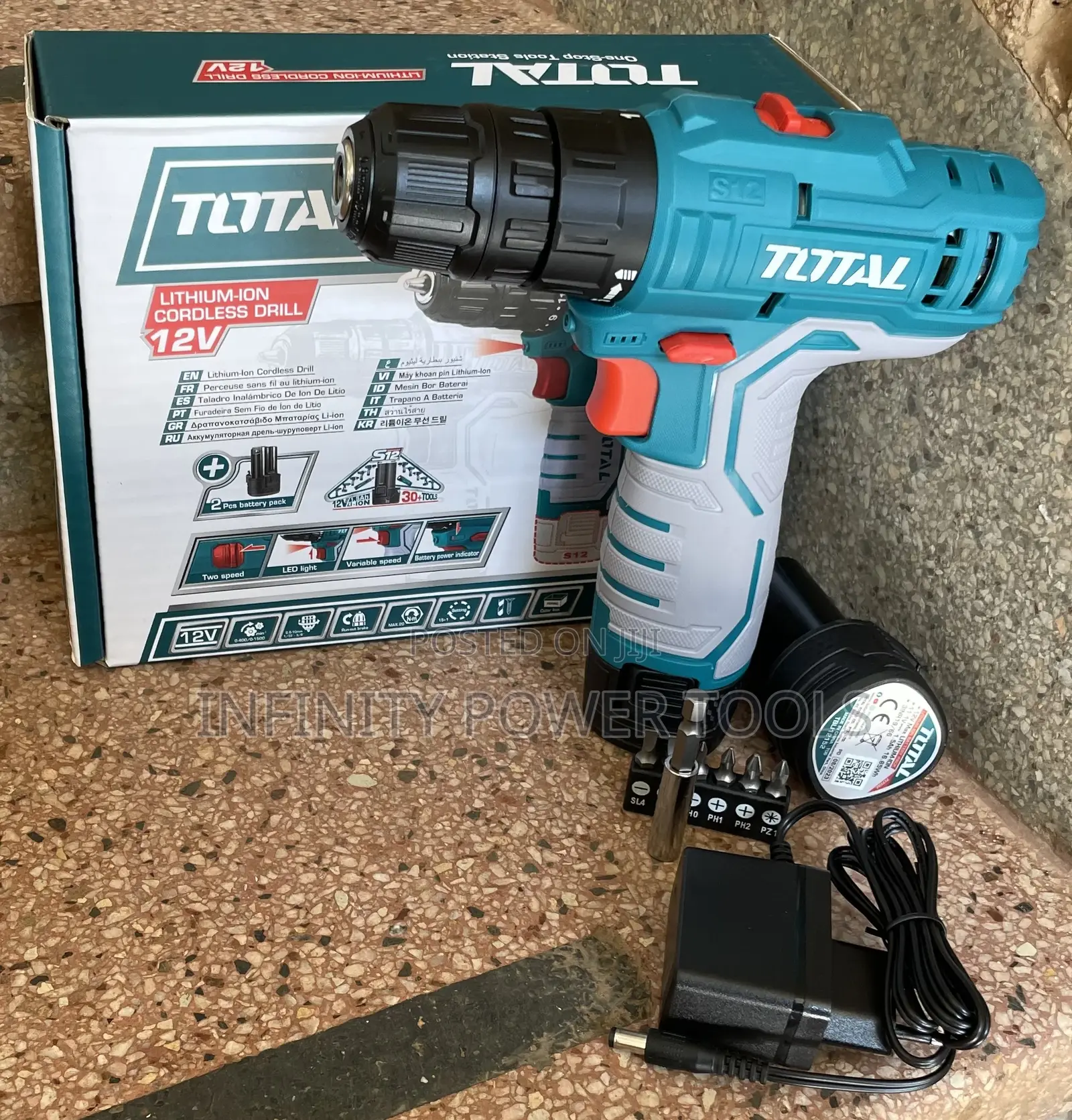 Total Drill Cordless 12v