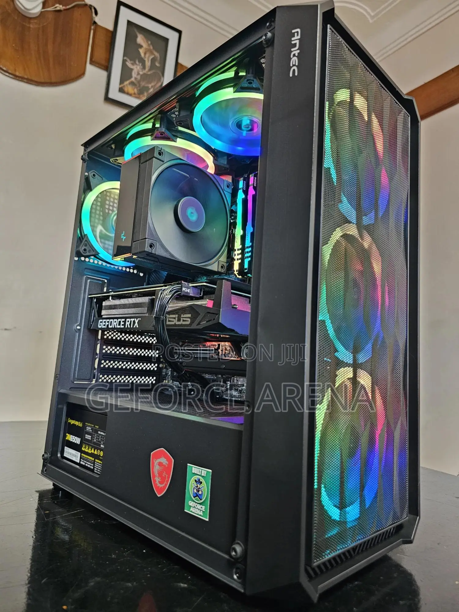 New Desktop Computer 32GB AMD Ryzen 7 SSD 1T