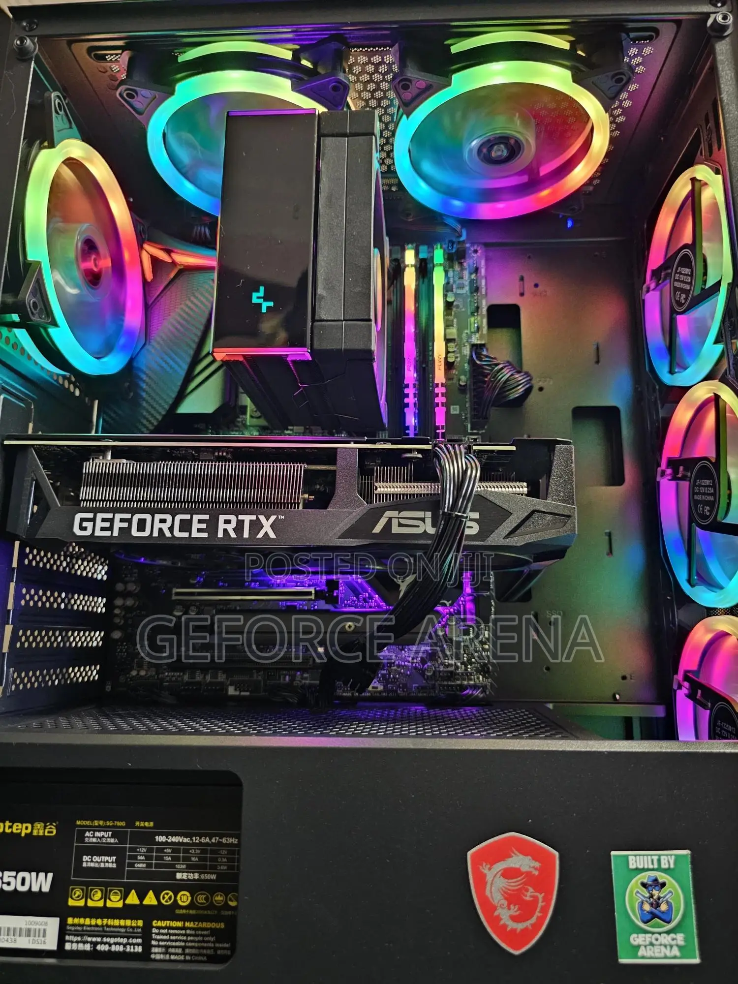 New Desktop Computer 32GB AMD Ryzen 7 SSD 1T