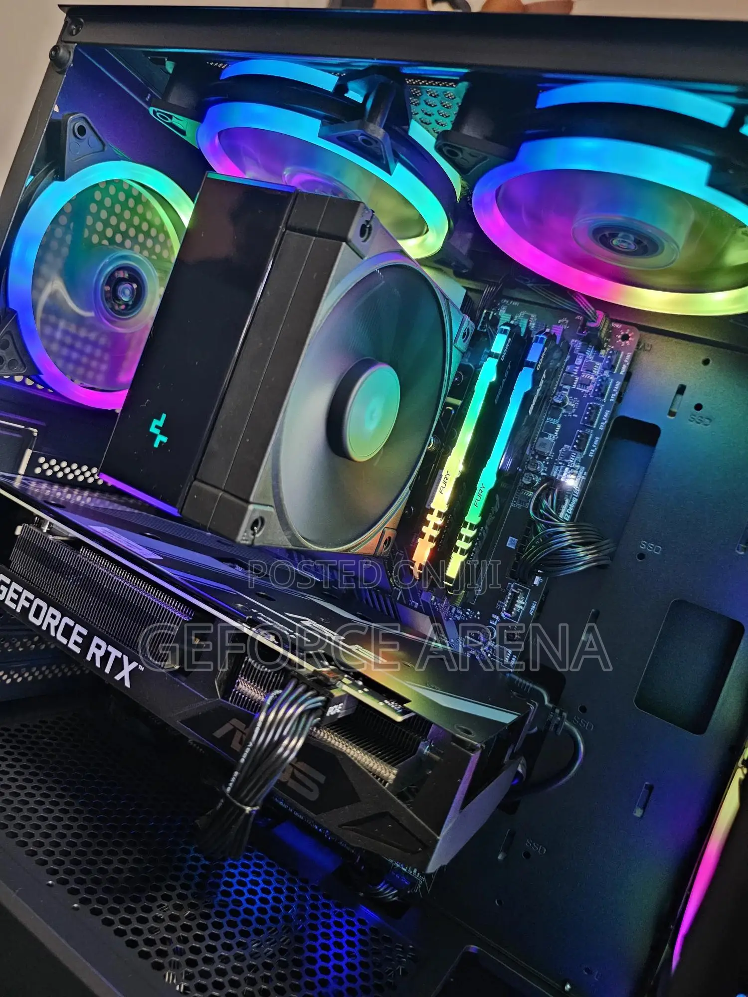 New Desktop Computer 32GB AMD Ryzen 7 SSD 1T