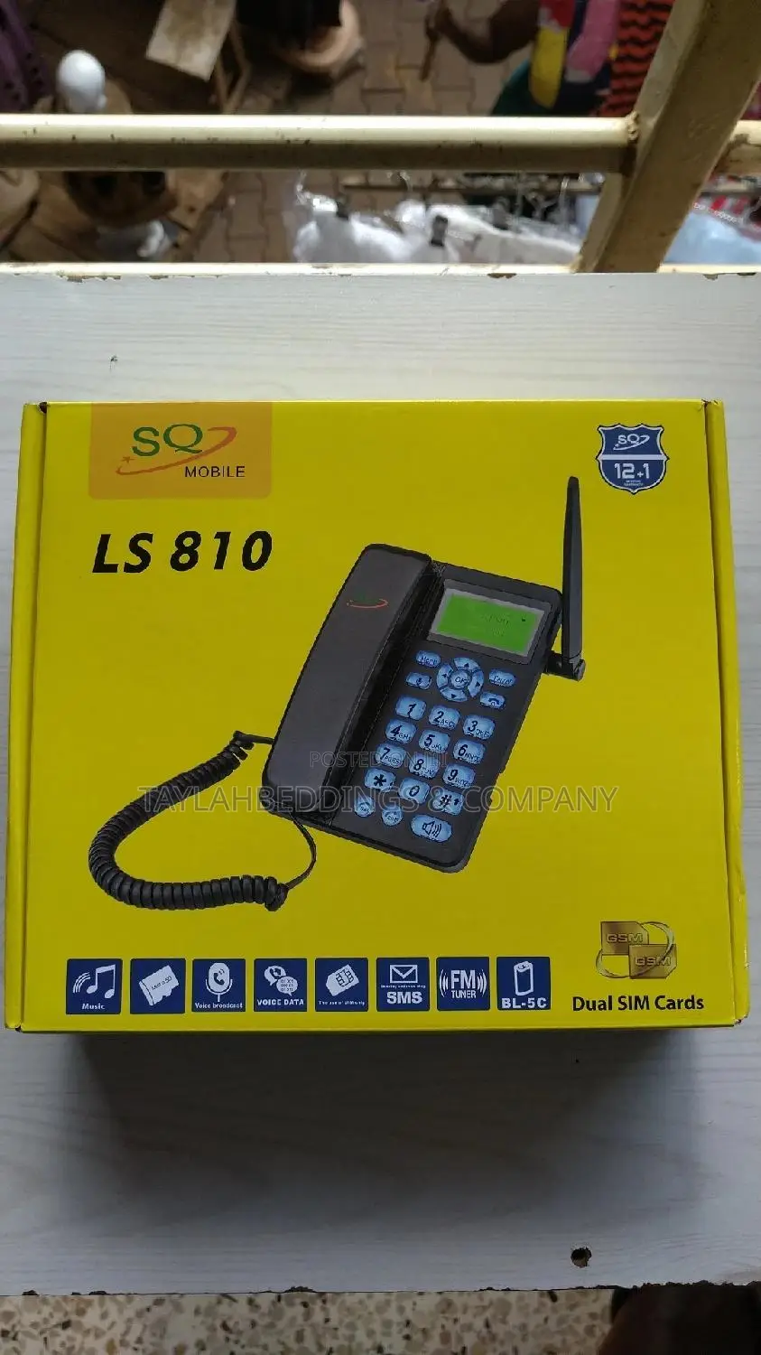 SQ Mobile SQ 810 Fixed Wireless Phone GSM SMS FM Dual SIM