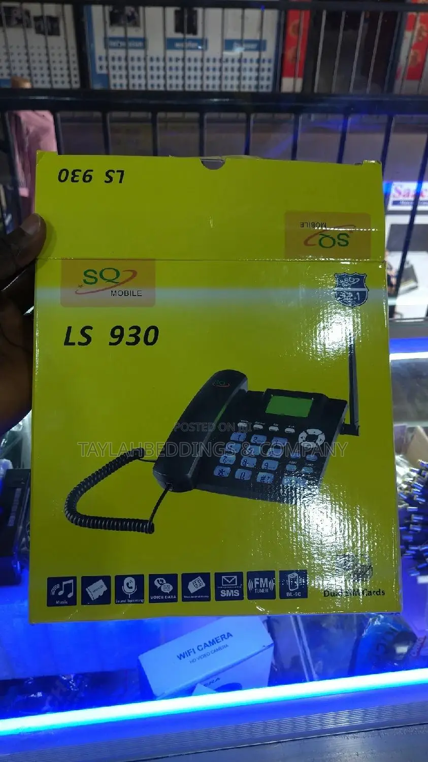 Sq Mobile Sq LS 930 Fixed Wireless Phone GSM SMS Fm Dual SIM