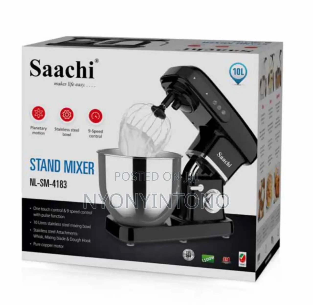 Saachi 10litres Digital Stand Mixer
