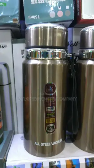 JK Stainless Steel Vacuum Bottle Flask 600ml - Sliver