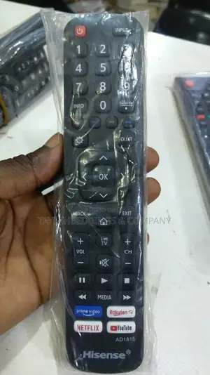 Hisense Universal Remote Control for All Hisense Smart TVS