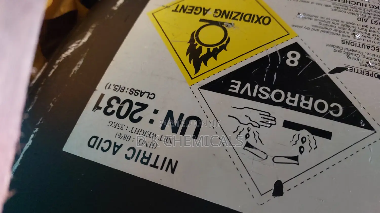 Nitric Acid for Gold Testing