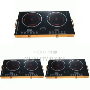 Double Electric Sliver Infrared Cooker
