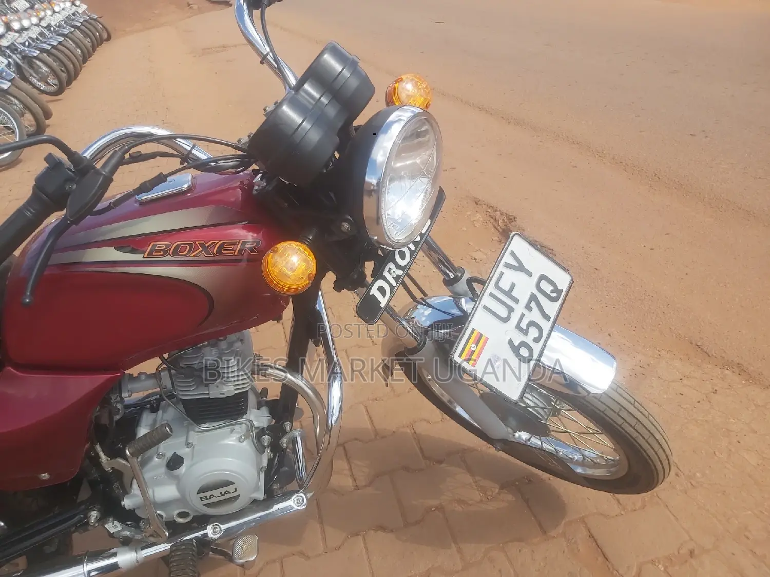 Bajaj Boxer 2023 Red